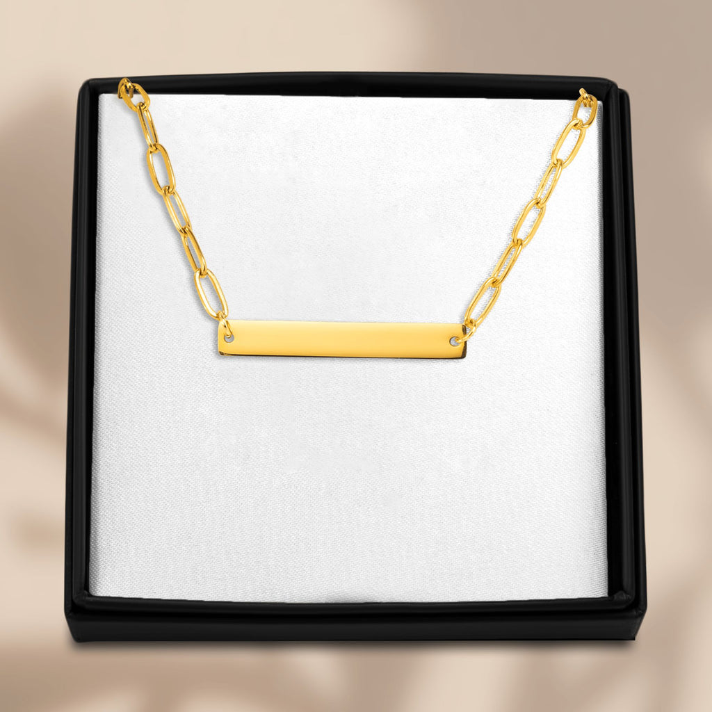 Le collier barre, chaîne trombone