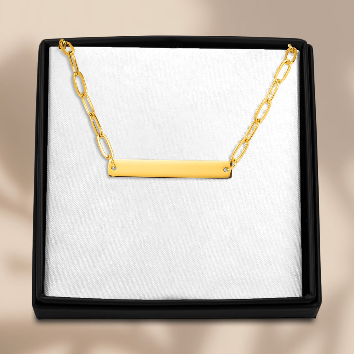 Le collier barre, chaîne trombone