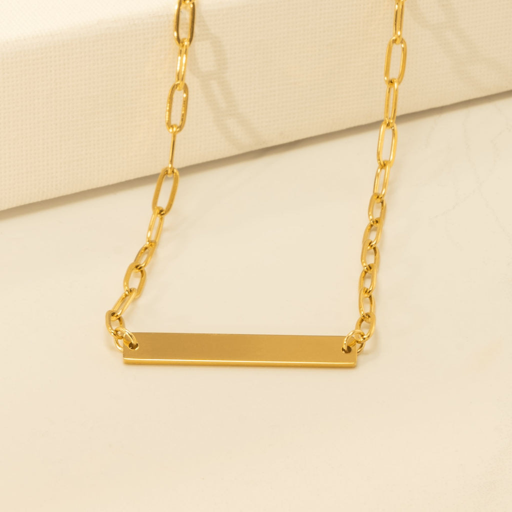Le collier barre, chaîne trombone
