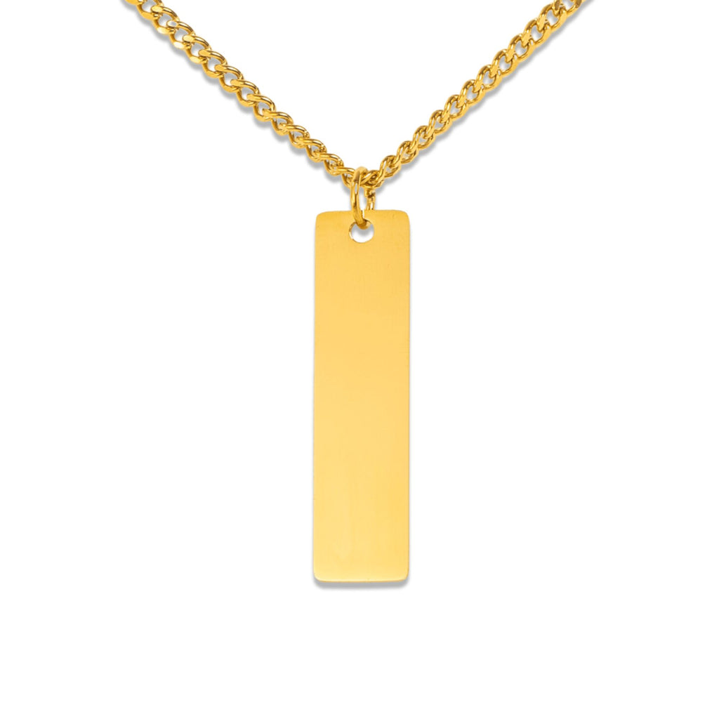 Le collier barre verticale, maille cubaine