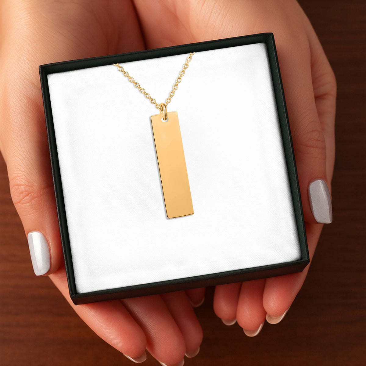Le collier barre verticale