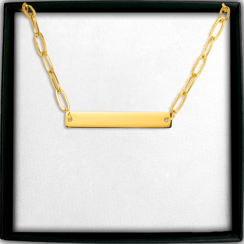Le collier barre, chaîne trombone