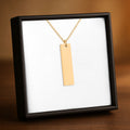 Le collier barre verticale