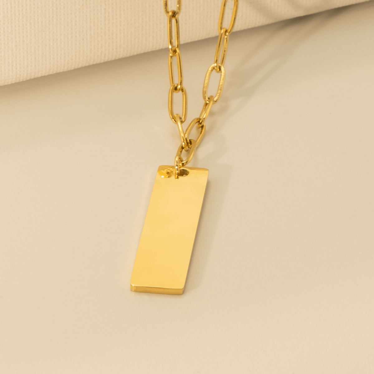 Le collier barre verticale, chaîne trombone