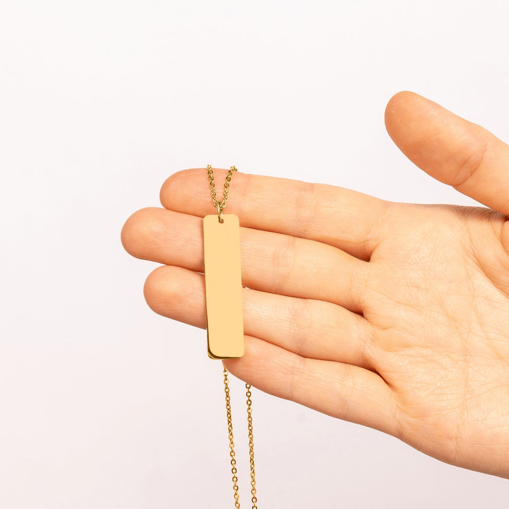 Le collier barre verticale