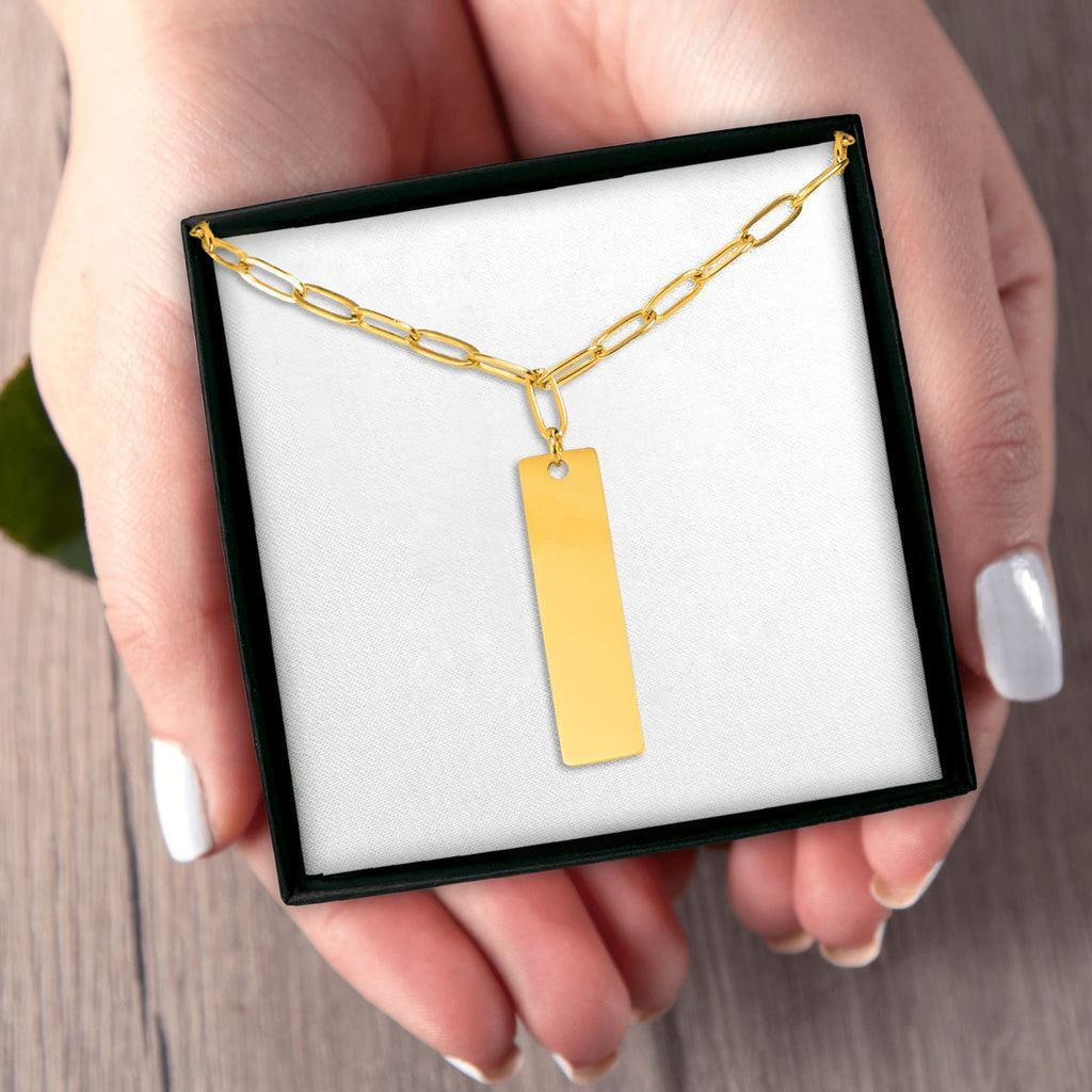 Le collier barre verticale, chaîne trombone