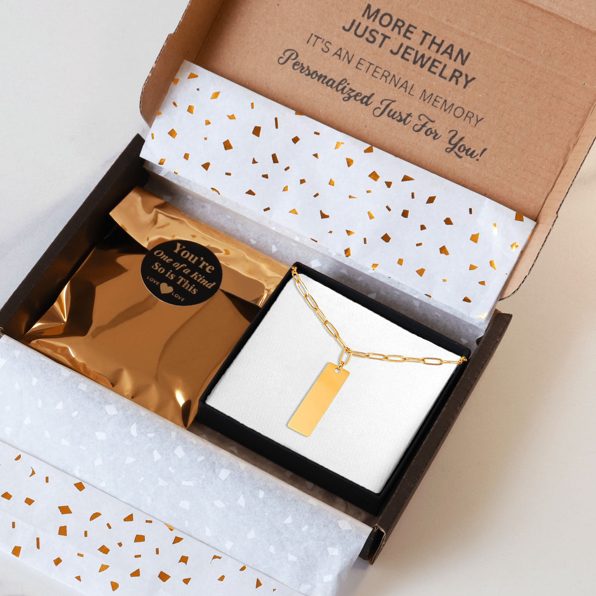 Le collier barre verticale, chaîne trombone